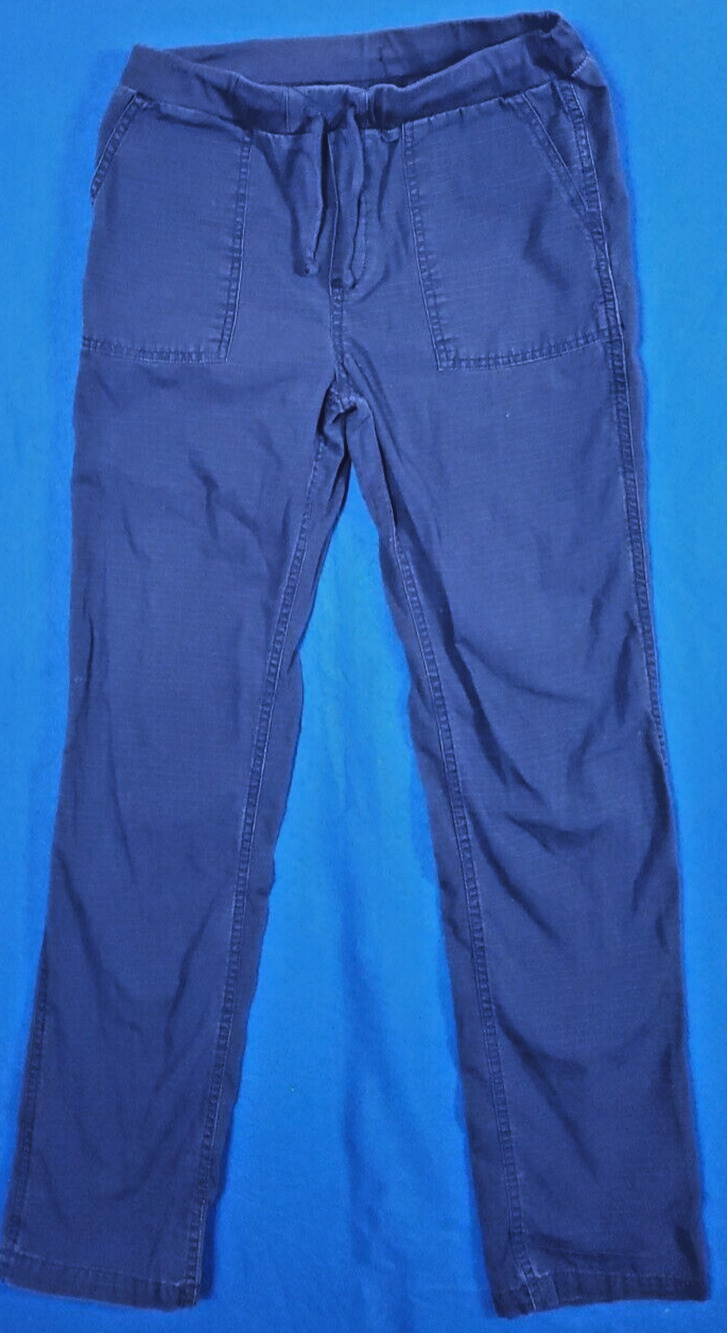 Polo Ralph Lauren Boys Pants Youth Large 14-16 Blue Drawstring Jogger Sweatpants